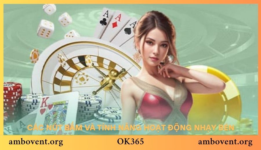 Các nút bấm và tính năng hoạt động nhạy bén