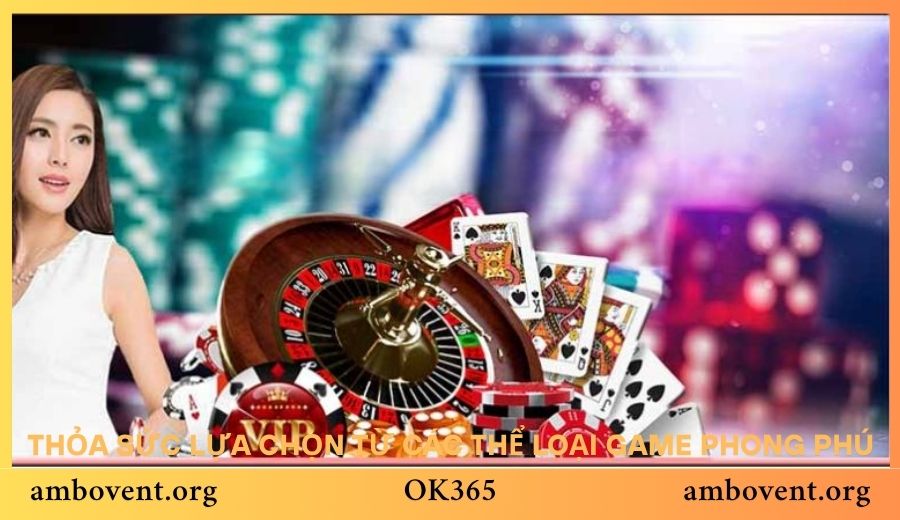 Thỏa sức lựa chọn từ các thể loại game phong phú