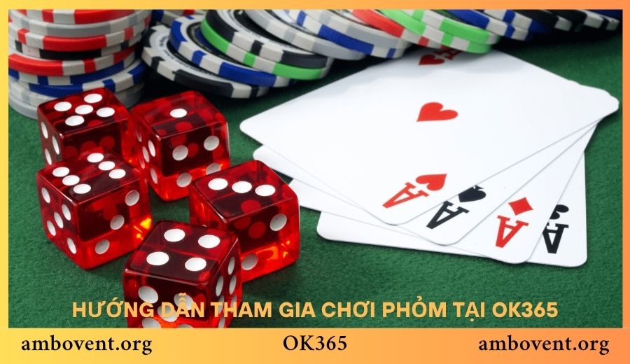 Các bước để tham gia cược game bài tại trang chủ OK365