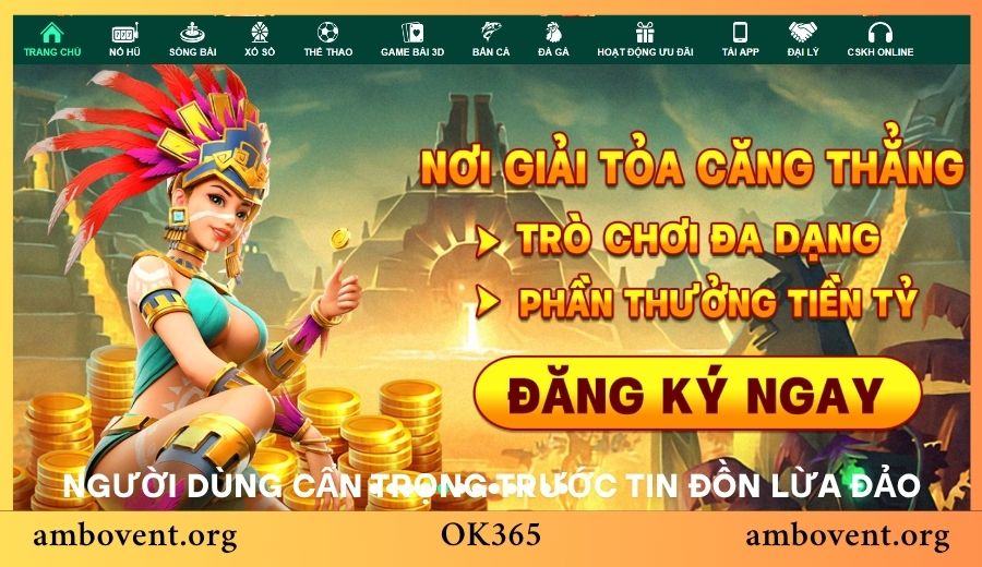 Người dùng nên cẩn trọng khi tiếp cận thông tin OK365 lừa đảo?