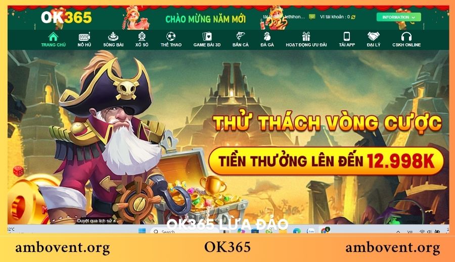 OK365 Bị Tố Lừa Đảo? Kiểm Tra Thông Tin Và Đánh Giá Thực Tế